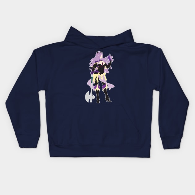 Minimalist Camilla Kids Hoodie by Blitzitron25